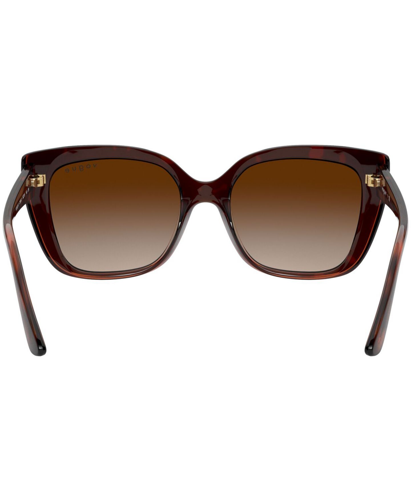 Женские солнцезащитные очки Vogue Eyewear Sunglasses, VO5337S53-Y, цвет: Чёрный / Серый градиентный — фото 10