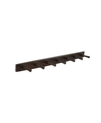 Diversified Wall-Mounted 7 Peg Wood Hook Rack