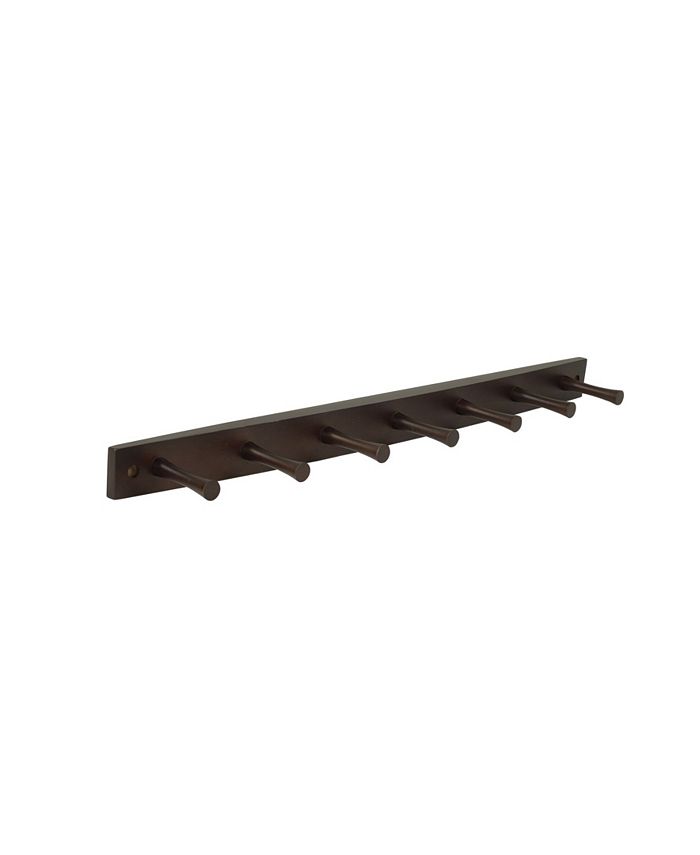 Spectrum Diversified Wall-Mounted 7 Peg Wood Hook Rack - Macy's
