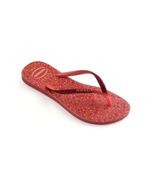 image of Havaianas Women-s Slim Carnaval Flip Flops Women-s Shoes