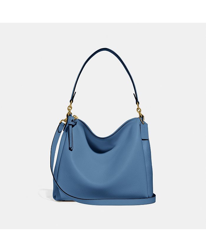 COACH Leather Shay Shoulder Bag - Macy's