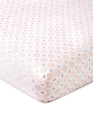 LEVTEX BABY SKYLAR COIN MEDALLION CRIB SHEET