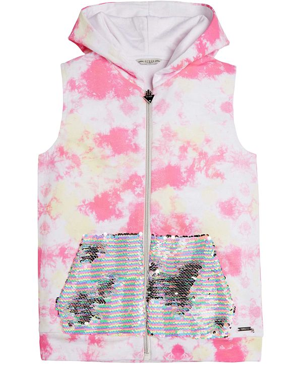 tie dye guess hoodie