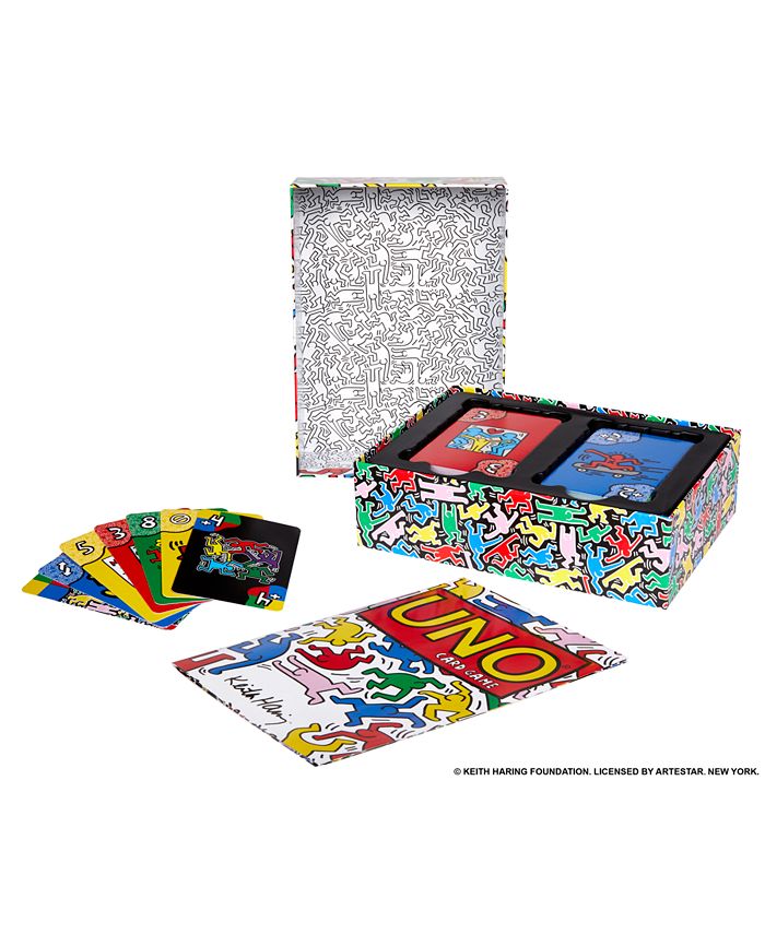 Mattel uno artiste series no 2 uno card game featuring the artwork