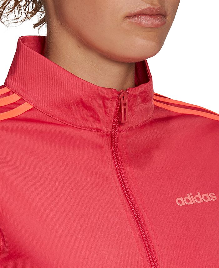 adidas Women's ThreeStripe Tricot Track Jacket Macy's