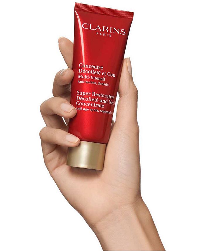 Clarins Super Restorative Décoletté and Neck Concentrate, 2.4 oz. Macy's