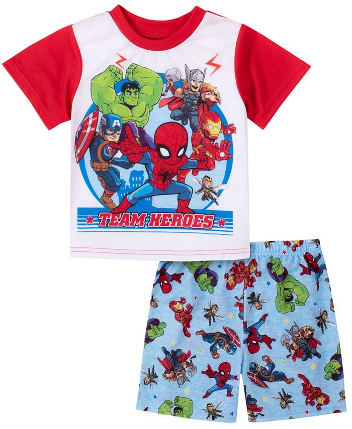 AME Avenger Toddler Boy 2 Piece Pajama Set Macy's