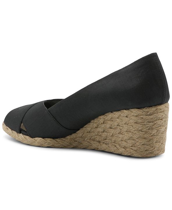 bailee espadrille wedge pump