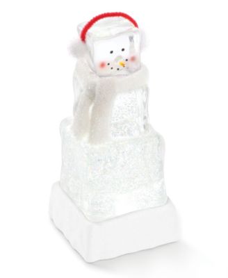 ice cube snowman night light