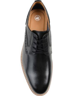 Men's Clayton Plain Toe Brogue Derby Shoe