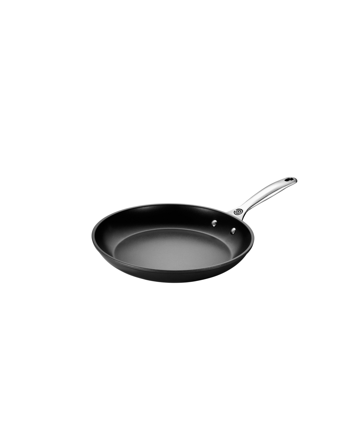 Le Creuset Hard Anodized Aluminum Nonstick 11" Fry Pan In Black