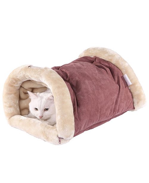 Armarkat Cat Cave Beds For Indoor Cats 2 In 1 Plush Cat Beds Mat