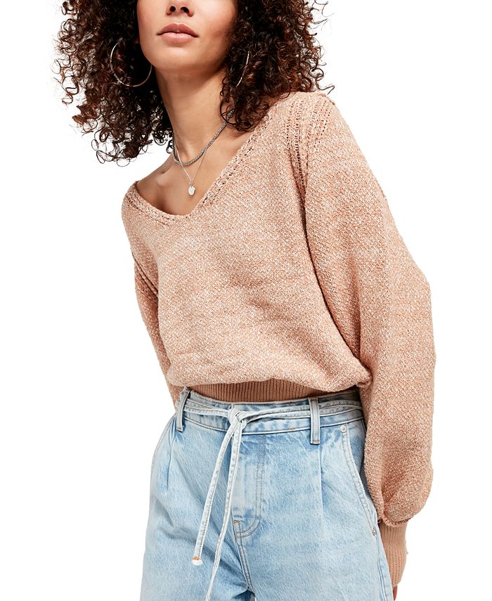 Macy's free people sweater outlet