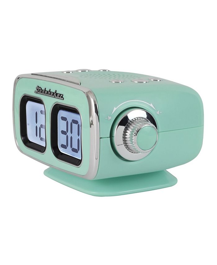 Studebaker SB3500TE Roommate Retro Digital Bluetooth AM/FM Clock Radio
