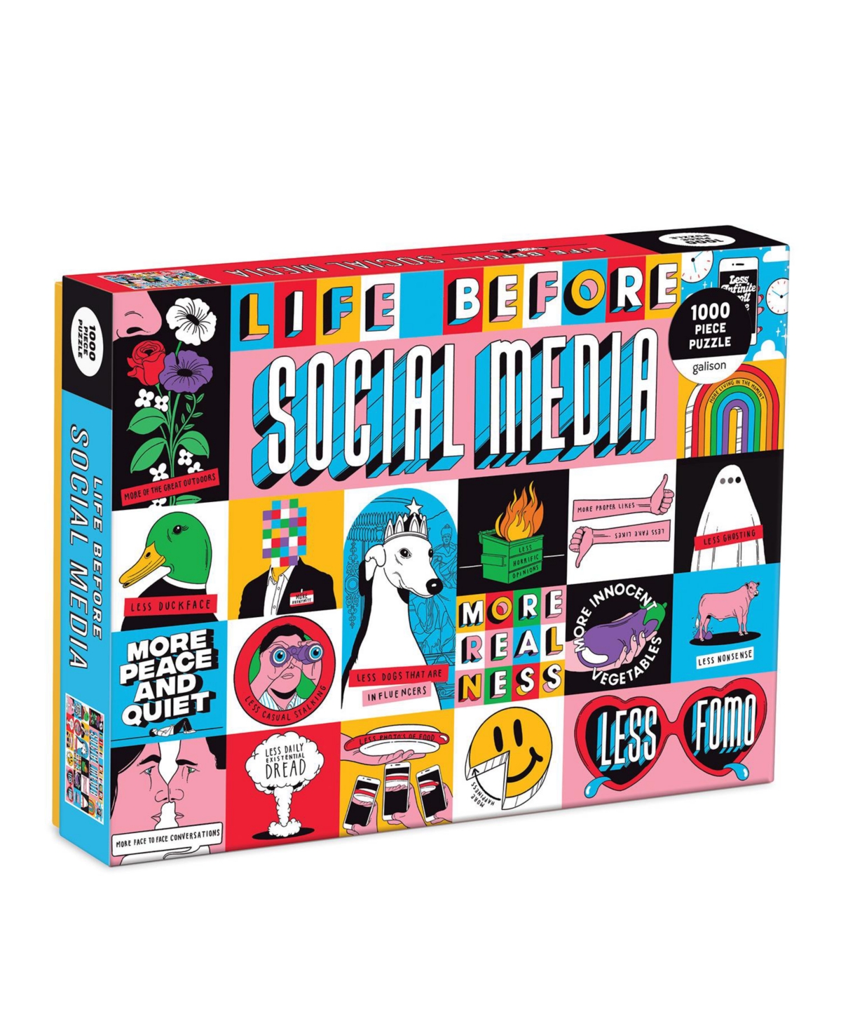 ISBN 9780735364721 product image for Chronicle Books Life Before Social Media 1000 Piece Puzzle | upcitemdb.com