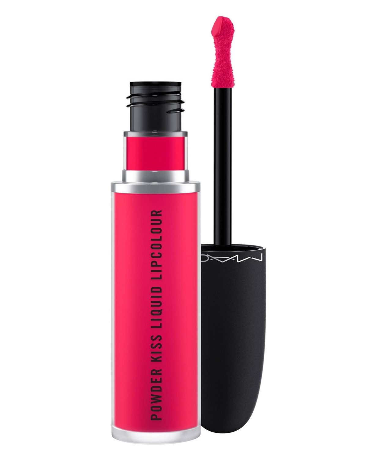 Mac Powder Kiss Liquid Lipcolour In Billion  Smile (bright Fluorescent Pink)