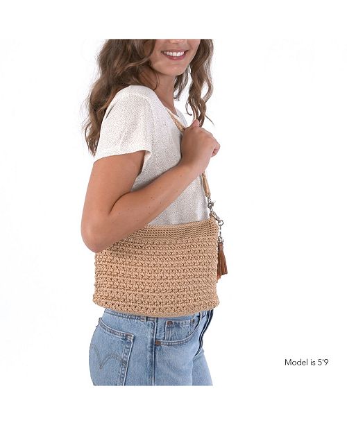 The Sak Casual Classics Crochet Mini Bag Reviews Women Macy S