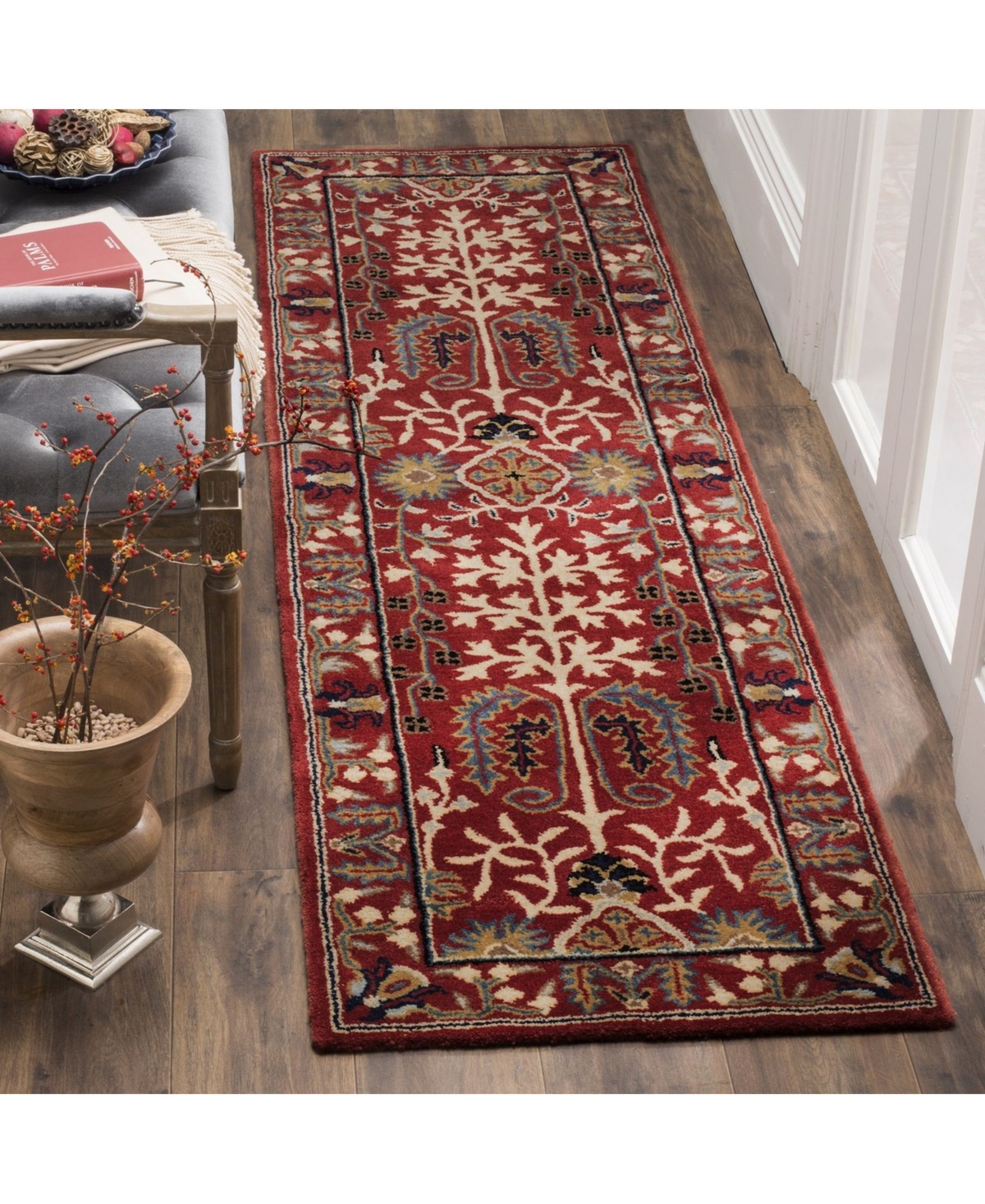 Safavieh Antiquity At64and Multi Area Rug - Red