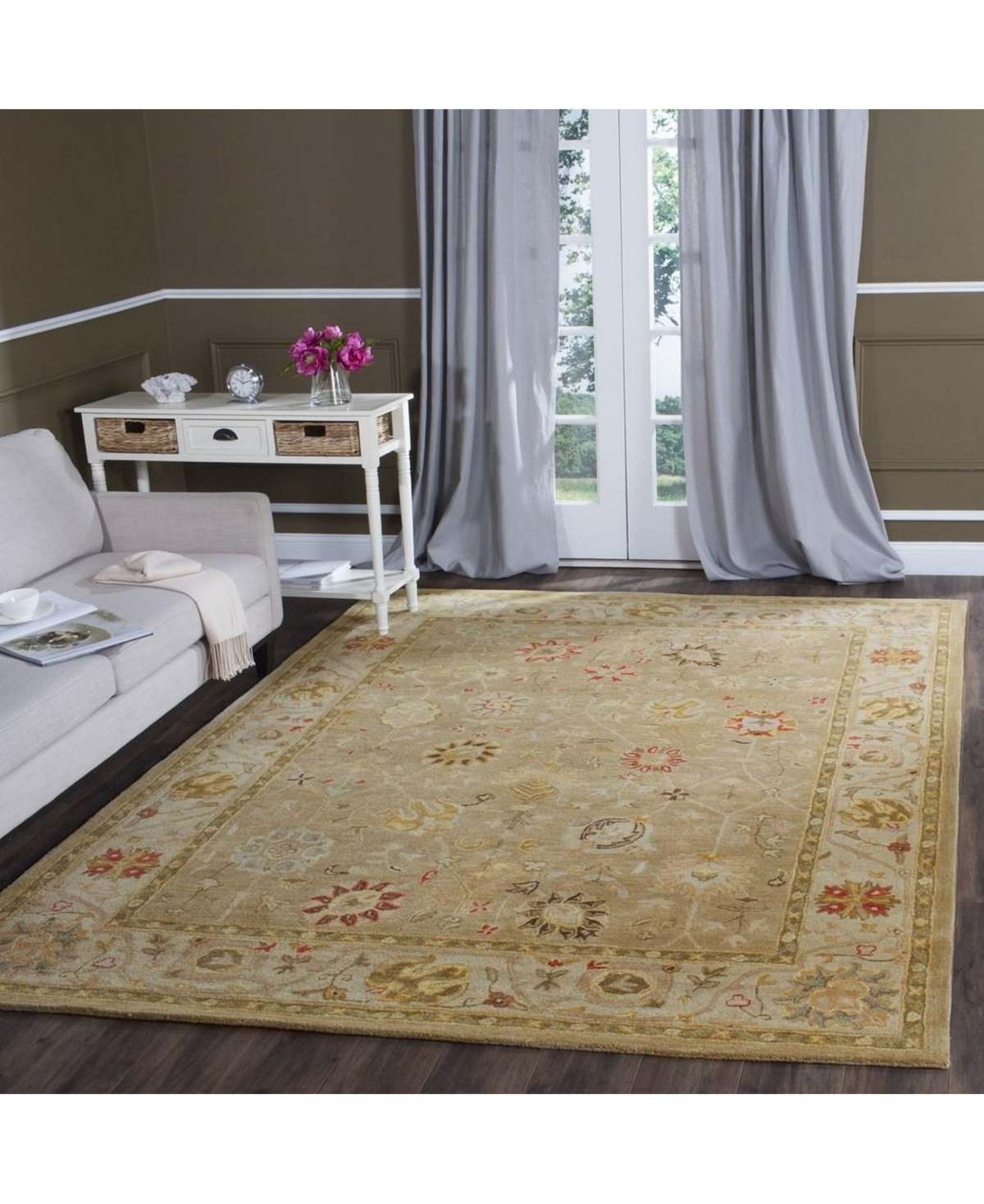 Safavieh Antiquity At859Area Rug - Taupe