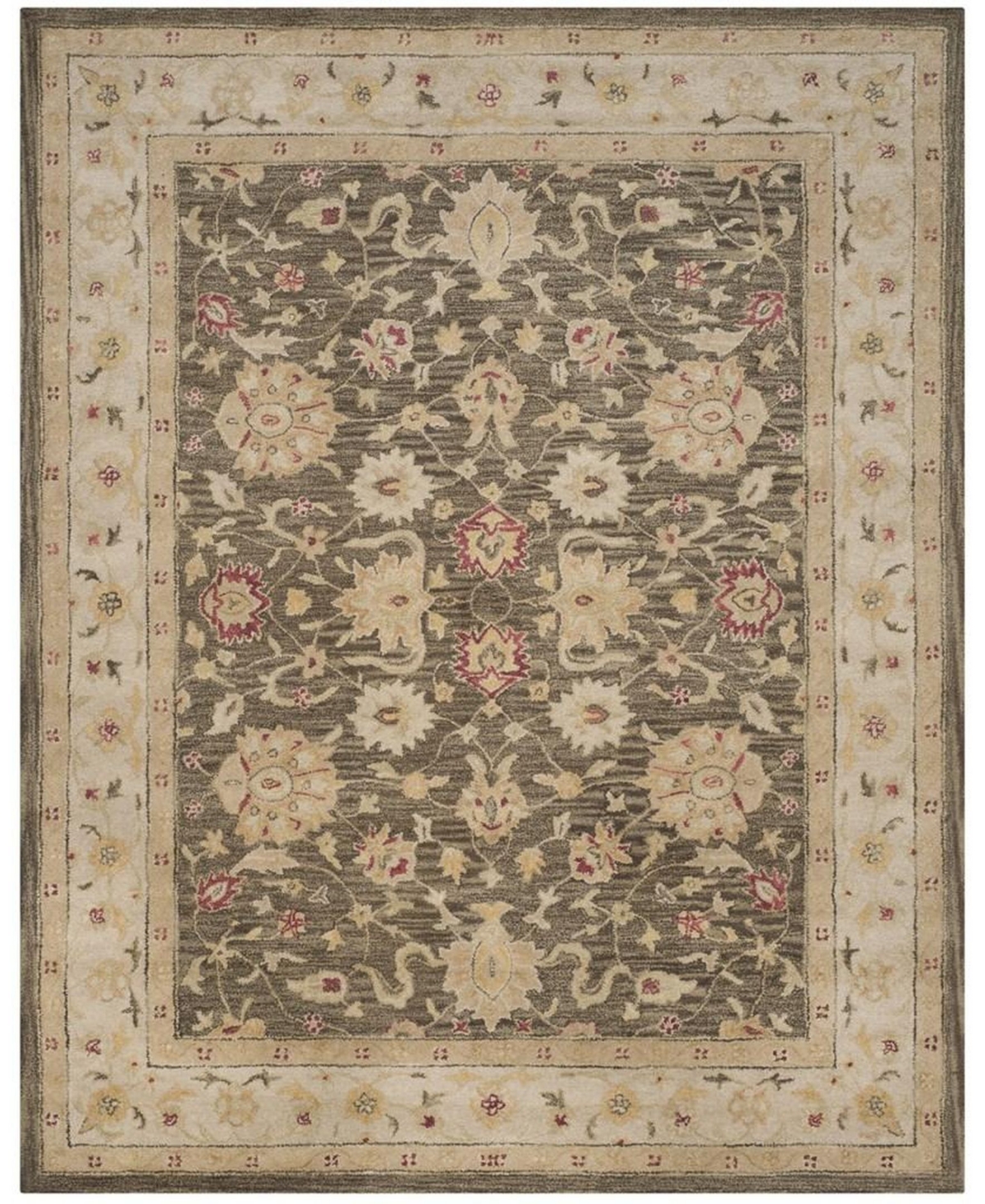 Safavieh Antiquity At853 Olive and Gray 8'3in x 11' Area Rug - Olive