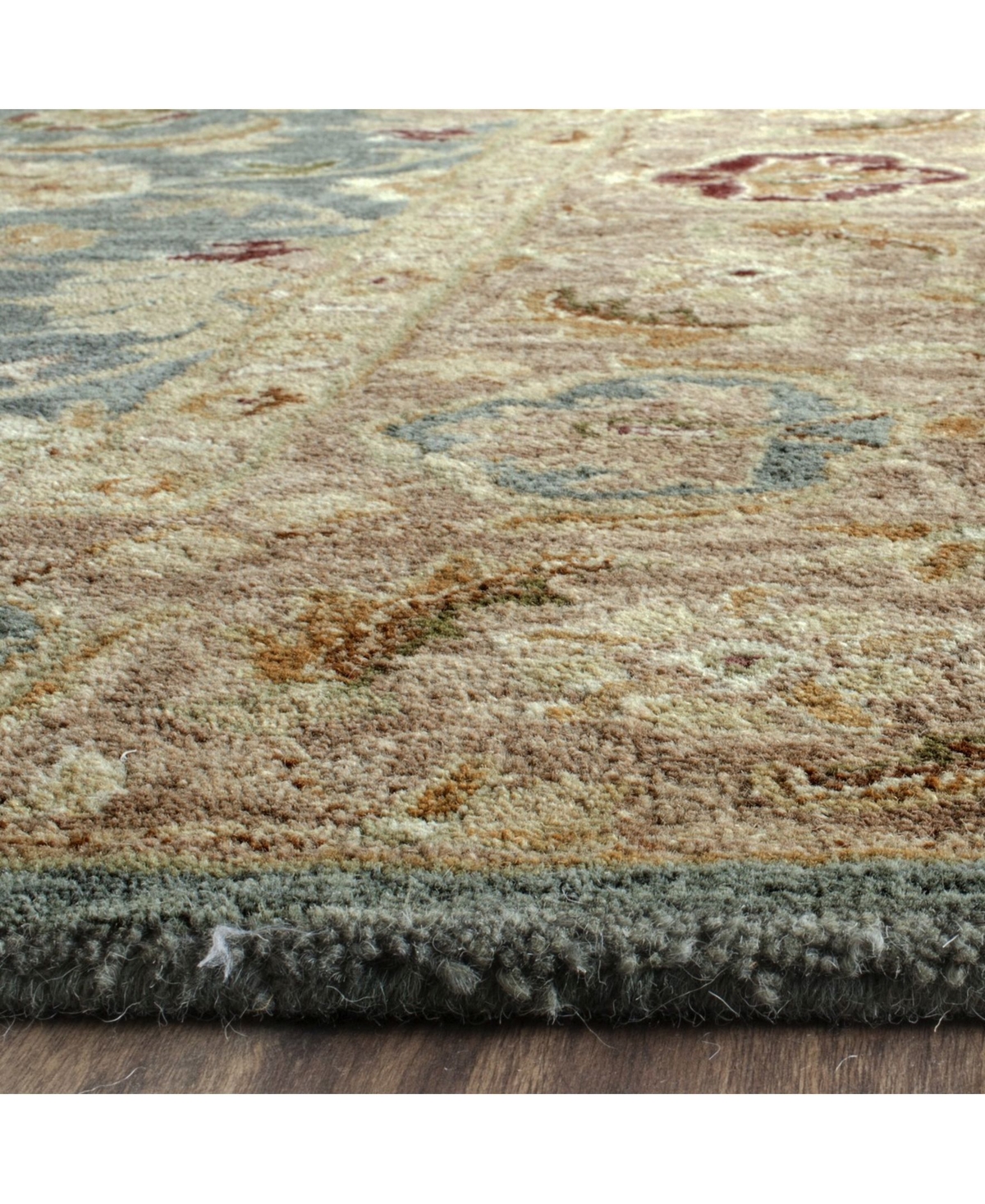 Safavieh Antiquity At849and Taupe Area Rug - Teal
