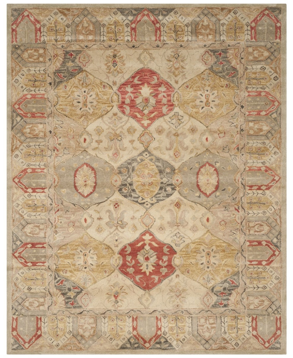 Safavieh Antiquity At830 Beige 8'3in x 11' Area Rug - Beige