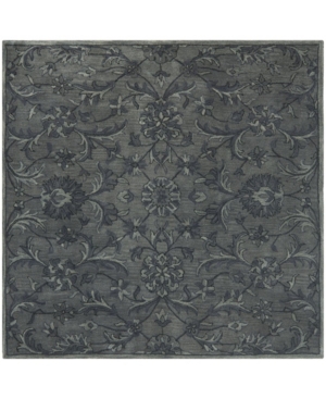 Safavieh Antiquity At824 Gray And Multi 6' X 6' Square Area Rug