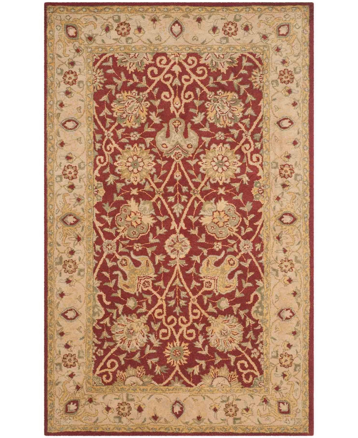Safavieh Antiquity At21 Rust 5' x 8' Area Rug - Rust