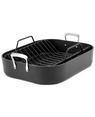 All-Clad Gourmet Accessories, Large Stainless Steel Roaster with Rack -  Macy's