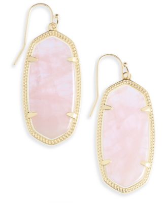 Kendra Scott 14K Gold Plated Elle Drop Earrings - Macy's