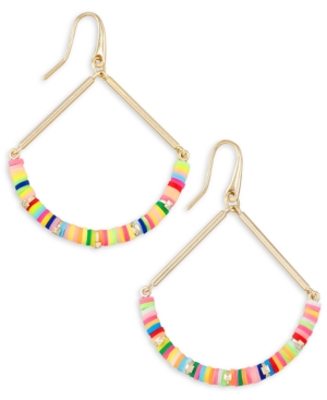 image of Kendra Scott Disc-Bead Fan Drop Earrings