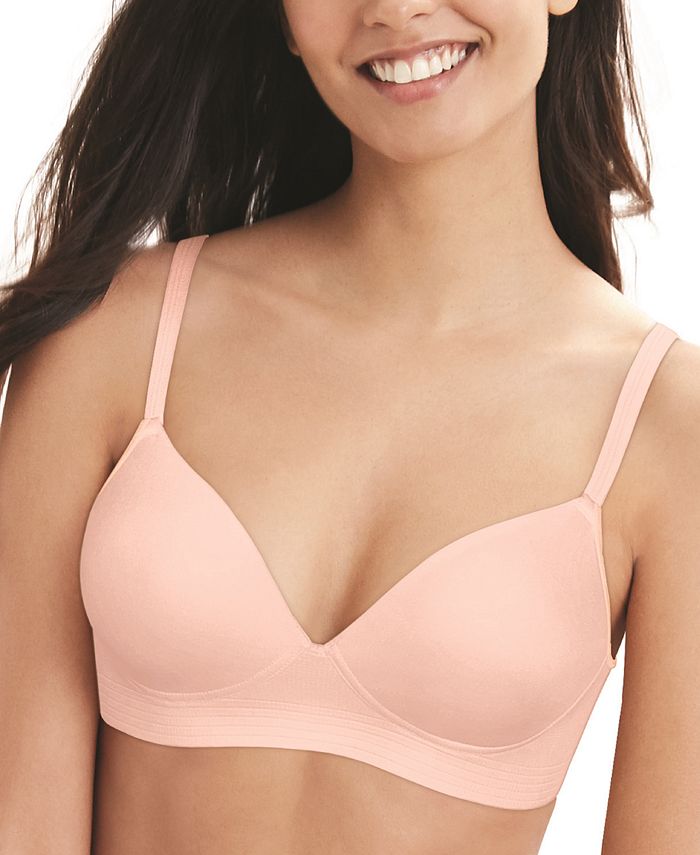 Hanes Ultimate No Dig Support Wireless Bra DHHU35 - Macy's