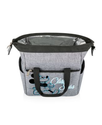 Mickey Mouse Silhouette Coronado Canvas and Willow Basket Tote