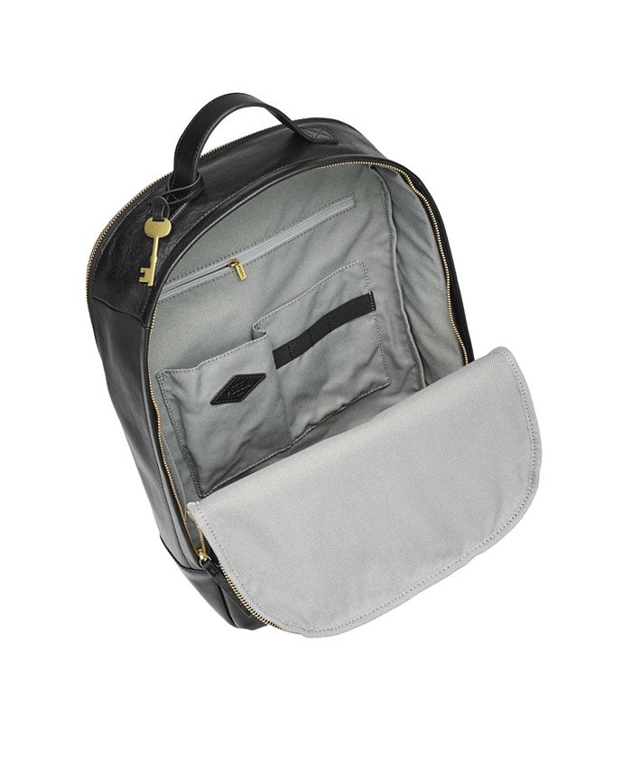 Fossil Women's Tess Leather Laptop Backpack & Reviews Handbags