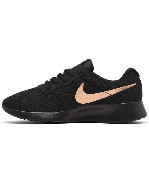 Nike Women S Tanjun Casual Sneakers From Finish Line Reviews