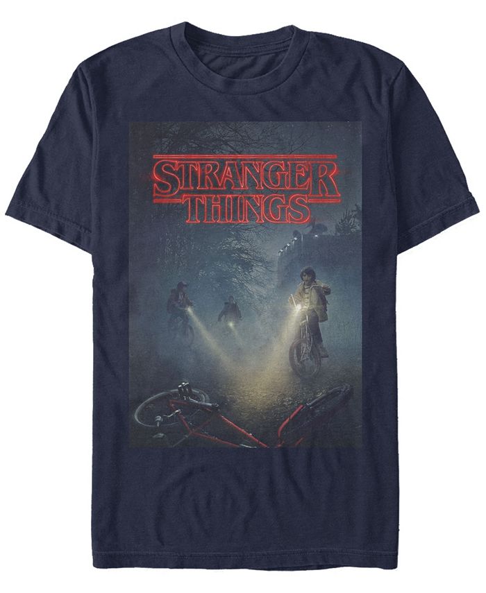 Fifth Sun Men's Stranger Things Search Party Poster Short Sleeve T ...