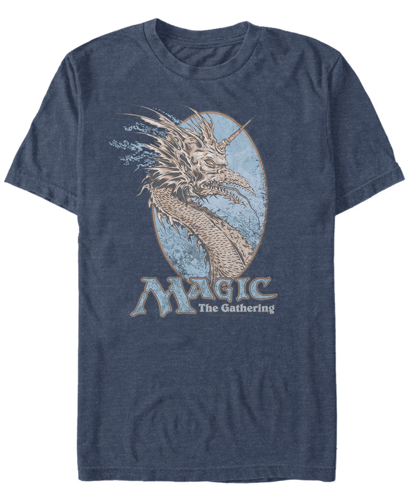 Мужская футболка Fifth Sun Magic The Gathering Mirage Short Sleeve, цвет: Тёмно-синий — фото 1