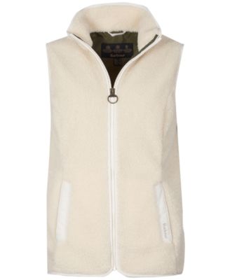 barbour milburn fleece vest