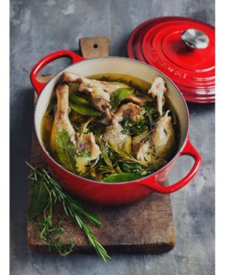 4.5-Qt. Signature Enameled Cast Iron Round Dutch Oven