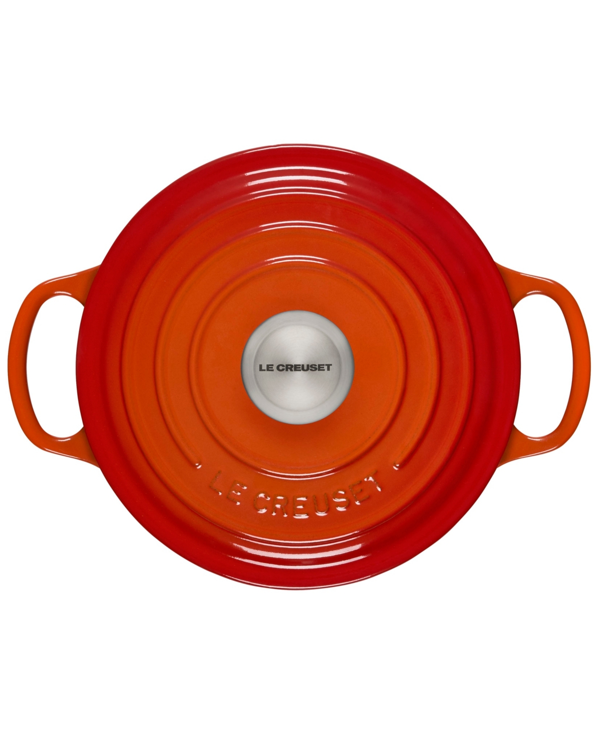 Le Creuset 2-qt. Signature Enameled Cast Iron Round Dutch Oven In Orange