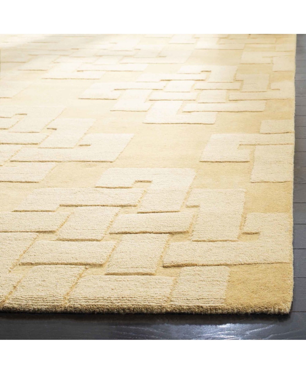 Martha Stewart Collection Knot MSR4950AArea Rug - Beige