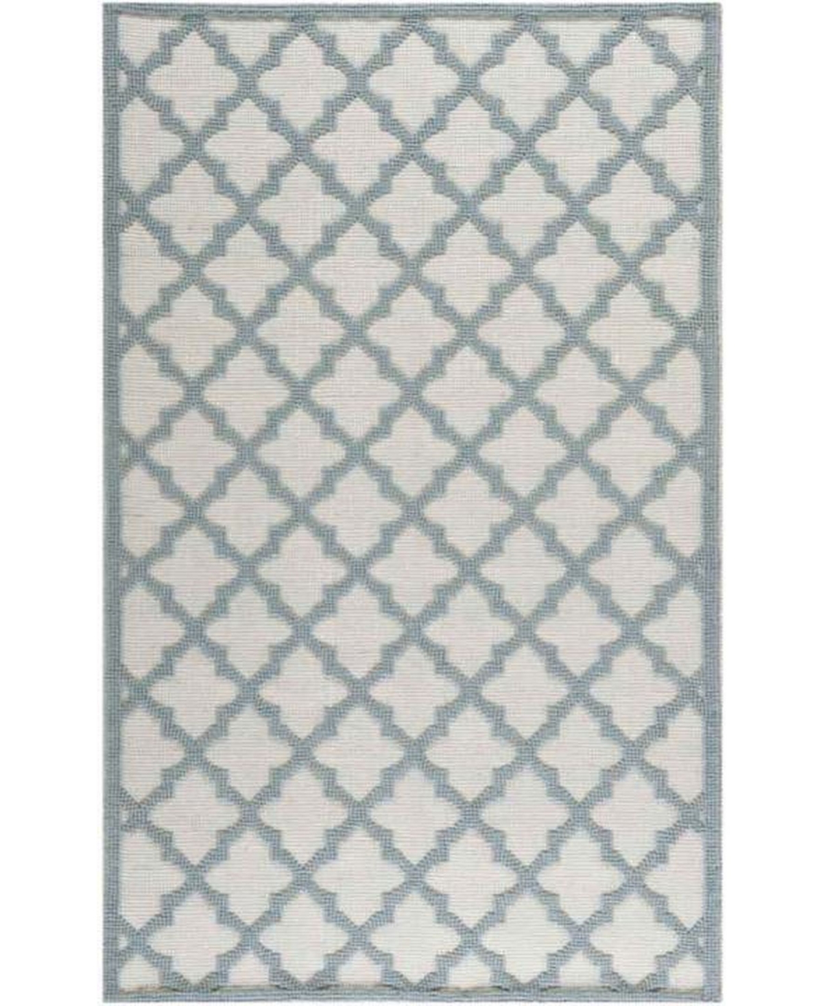 Martha Stewart Collection Vermont MSR2552B Ivory and Mist 8' x 10' Area Rug - Mist