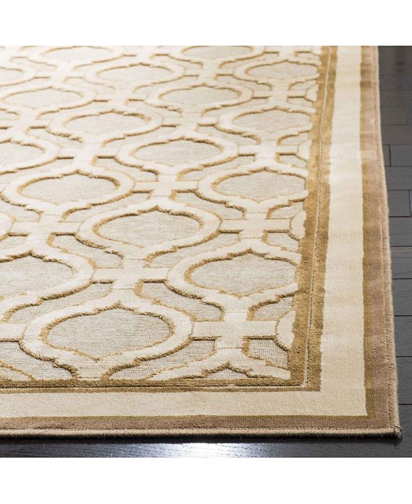 Martha Stewart Collection MSR4445 Gold 2'2" x 8' Runner ...