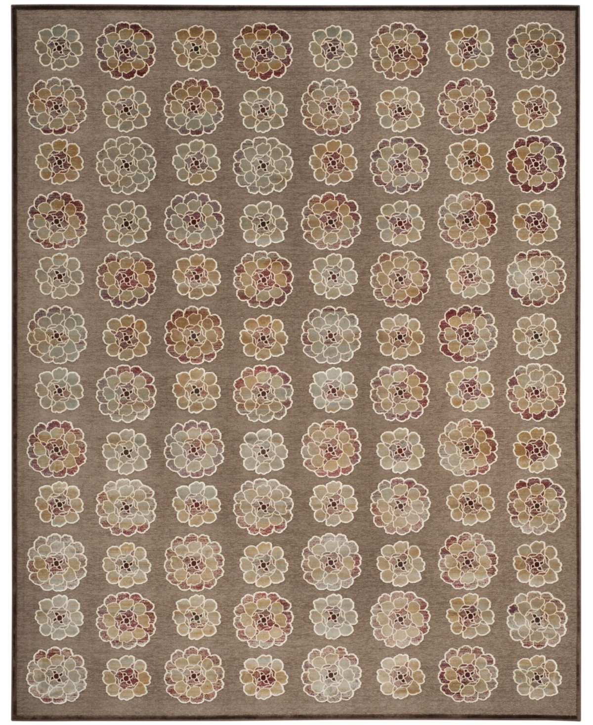 Martha Stewart Collection MSR74306 Brown 5'1in x 7'6in Area Rug - Brown