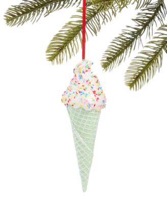 Holiday Lane - Sweet Tooth Mint Ice Cream Ornament
