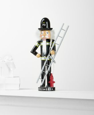 Holiday Lane - Firefighter Nutcracker