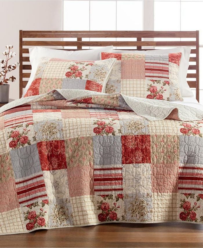 Martha Stewart Collection Farmstead, Coverlets For Xl Twin Beds