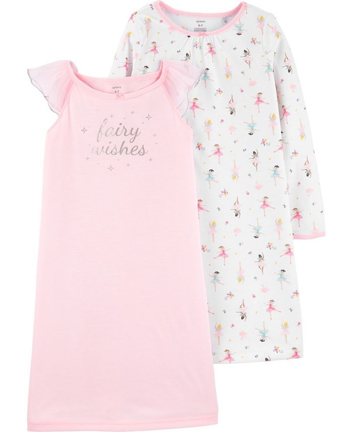 Carter's Toddler Girl 2Pack Fairy Nightgowns Macy's