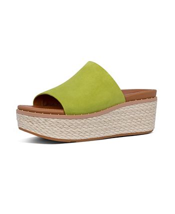 Fitflop eloise hotsell platform espadrille slide