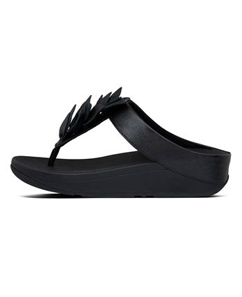 fitflop fino blossom toe thong